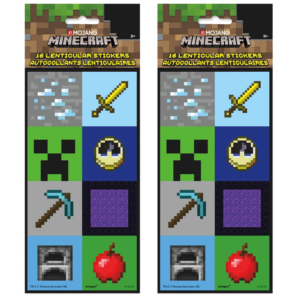 minecraft stickers minecraft party favors